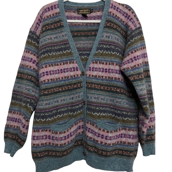 Eddie Bawer wool cardigan M